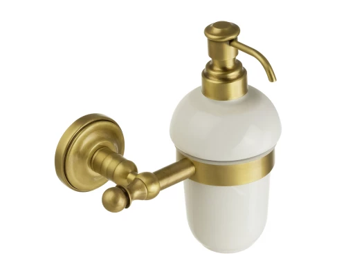 Дозатор жидкого мыла Migliore Mirella 17165, бронза