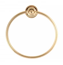 Полотенцедержатель кольцо Migliore Mirella 17322 - золото, 22.8 см