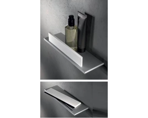 Полка для душа Keuco Edition 400 со скребком, 38.2 см, хром, 11559170000