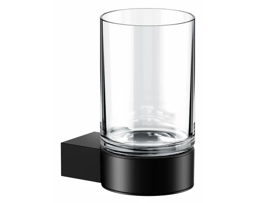 Стакан для зубных щеток Keuco Plan, черный матовый, 14950379000
