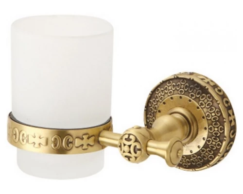 Держатель стакана одинарный Zorg Antic AZR 03 BR, цвет бронза