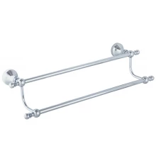 Полотенцедержатель двойной Veragio Gialetta VR.GIL-6422.CR, 45 см, хром