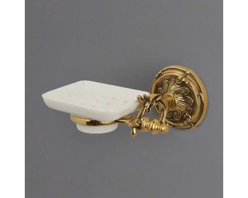 Мыльница Art&Max Barocco AM-1786-Br, бронза