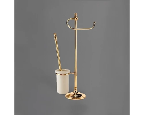 Стойка для унитаза и биде Art&Max Barocco AM-1948-Do-Ant 15х57 см, античное золото