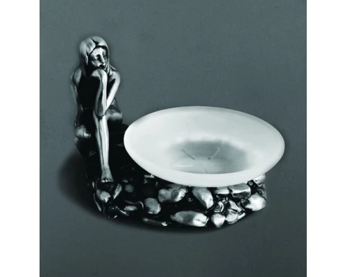 Мыльница Art&Max Juno AM-B-0071C-T, серебро