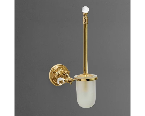 Ершик для унитаза Art&Max Barocco Crystal AM-1785-Br-C, бронза