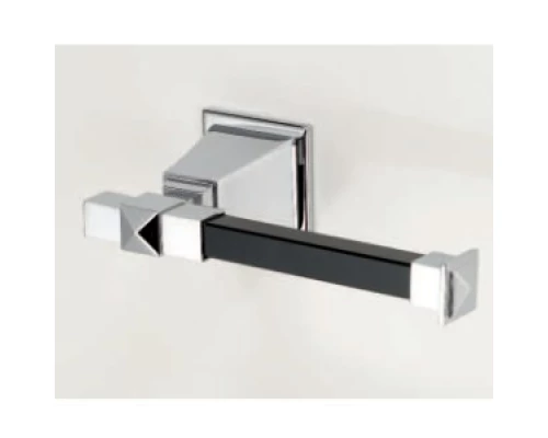 Бумагодержатель Devon&Devon Time Black TM311CRBL, хром