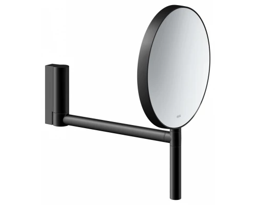 Зеркало косметическое Keuco Plan увеличительное 17649370002 черный матовый