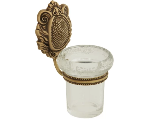 Стакан для щеток Migliore Cleopatra 16621 бронза