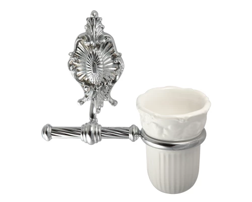 Стакан для щеток Migliore Elizabetta, цвет хром, 17018