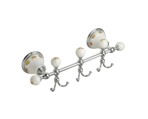 Планка с тремя крючками Migliore Provance 17665, цвет хром