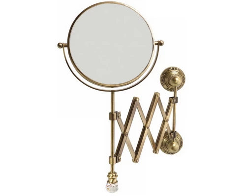 Настенное косметическое зеркало Migliore.CRistalia 16772 - бронза