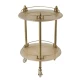 Столик на колесиках Migliore Elizabetta 17015 - бронза
