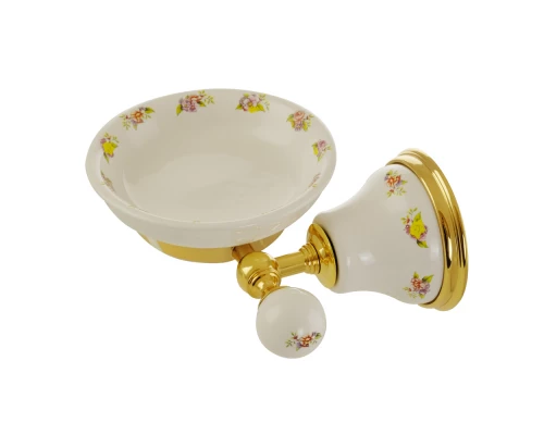 Мыльница настенная Migliore Provance 17683, цвет золото