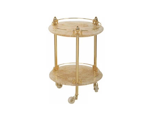 Столик на колесиках Migliore Elizabetta 17082 - золото
