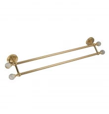 Полотенцедержатель двойной Migliore Amerida 16606, 59.8 см, золото