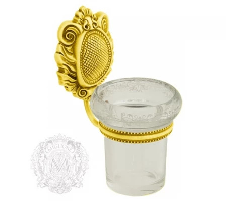Стакан для щеток Migliore Cleopatra 16677 золото