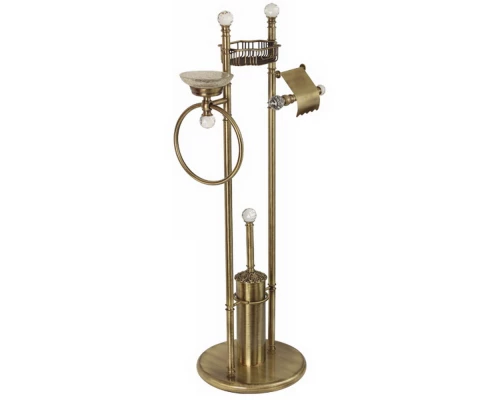 Стойка 4-х функциональная Migliore.CRistalia 16784 - бронза