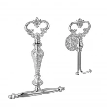 Щетка для чистки стеклянных поверхностей с крючком Migliore Elizabetta 17051, цвет хром