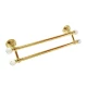 Полотенцедержатель Migliore.CRistalia 16844, золото, 58.7 см