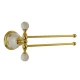 Полотенцедержатель двойной поворотный Migliore Provance 17704, цвет золото, 25 см