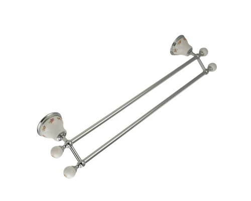 Полотенцедержатель Migliore Provance 17668 двойной, 63.5 см, цвет хром