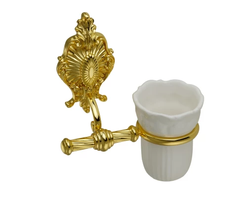 Стакан для щеток Migliore Elizabetta, цвет золото, 17052