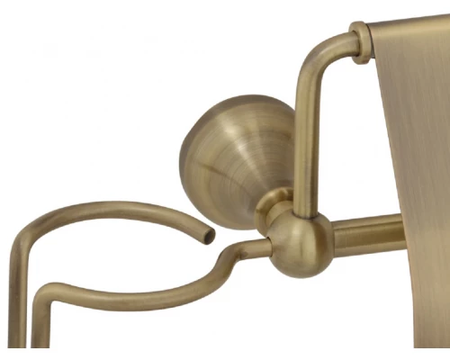 Бумагодержатель закрытый с держателем освежителя воздуха Veragio Gialetta, бронза VR.GIL-6485.BR