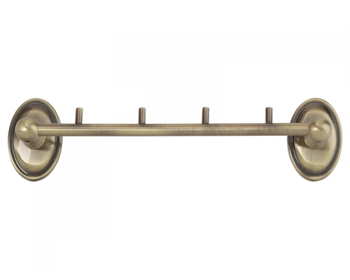 Перекладина с 4-мя крючками Veragio Bonjour, бронза VR.BNR-7834.BR