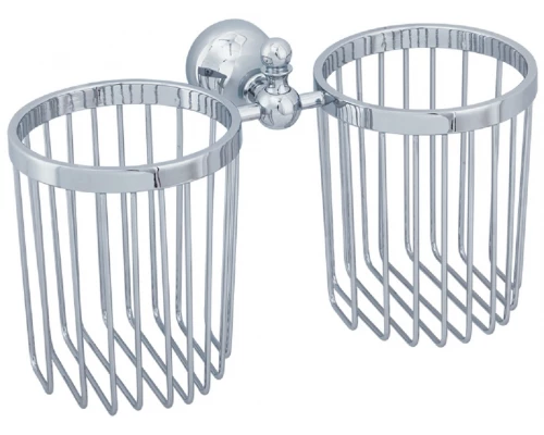 Держатель освежителя воздуха Veragio Gialetta VR.GIL-6454.CR, двойной, хром