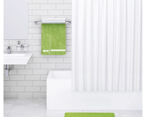 Штора для ванной WasserKraft Vils, 180 x 200 см, навесная, цвет белый, SC-10201