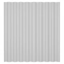 Штора для ванной WasserKraft Oder, 240 х 200 см, навесная, серая, SC-30503
