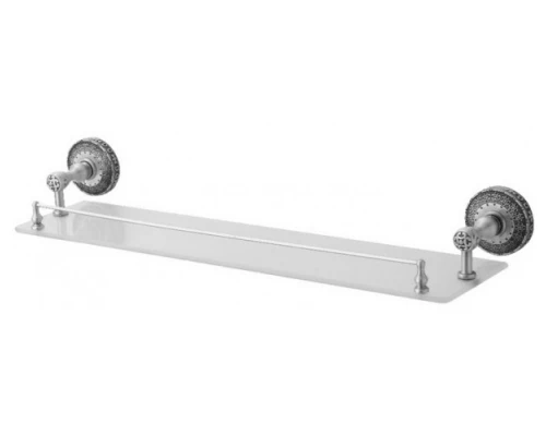 Полочка стеклянная Zorg Antic AZR 15 SL, цвет серебро