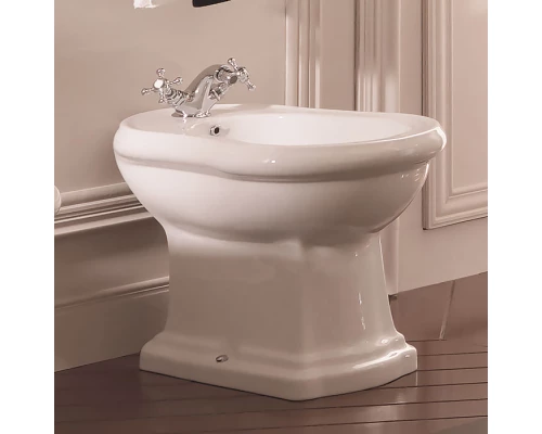 Биде напольное Kerasan Retro, цвет белый, 102001*1