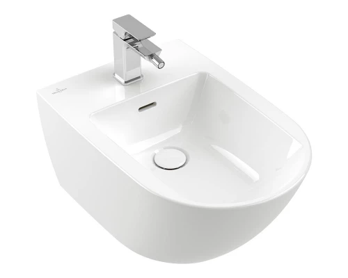 Биде Villeroy&Boch Subway 3.0 447000R1, подвесное, альпийский белый, CeramicPlus