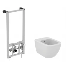 Инсталляция Ideal Standard Prosys с биде Tesi, D386801, комплект