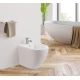 Напольное биде BelBagno Sfera-R, белое, BB2141B