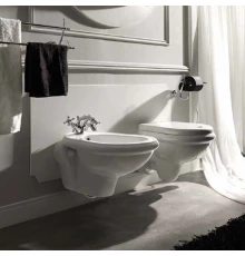 Биде подвесное Kerasan Retro, цвет белый, 102601*1