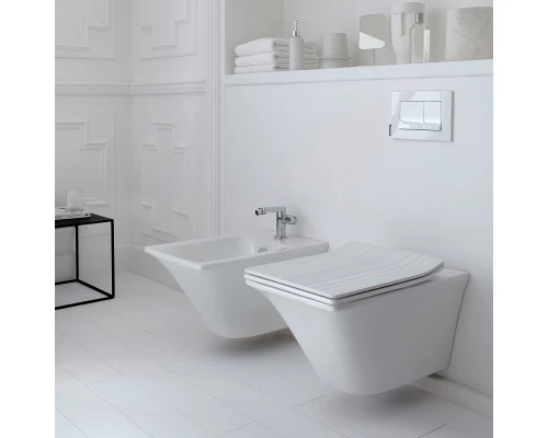 Биде Jacob Delafon Grands Boulevards, подвесное, белое, EMH0002-00