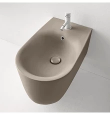 Биде подвесное Kerasan Nolita с креплениями WB9N, цвет Nocciola mat фундук матовый, 532581*1