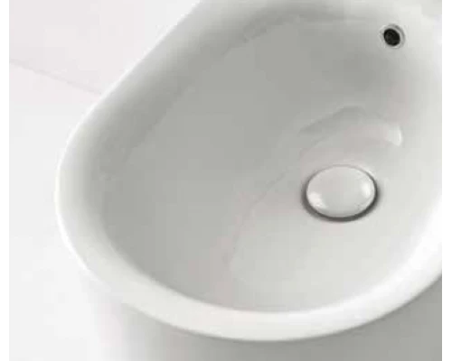 Биде Kerasan Nolita подвесное, 55 х 35 см, c креплением WB9N, белый глянцевый, 532501