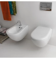 Биде подвесное Kerasan Aquatech, цвет белый, 372401*1