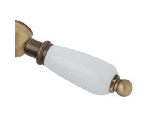 Душевая система Cezares FIRST-CD-02-Bi, бронза, ручки белые