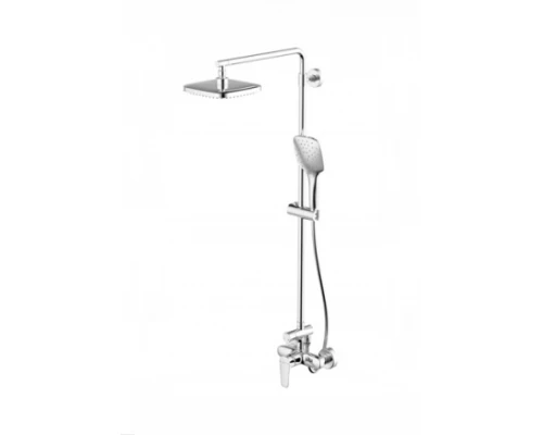 Душевая колонна Bravat Source F9173218CP-A-ENG со смесителем для душа, хром