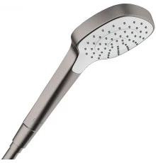 Ручной душ Hansgrohe Croma Select E 1jet, шлифованный черный хром, 26814340