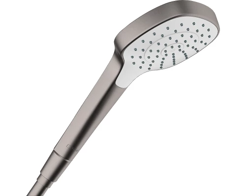 Ручной душ Hansgrohe Croma Select E 1jet, шлифованный черный хром, 26814340