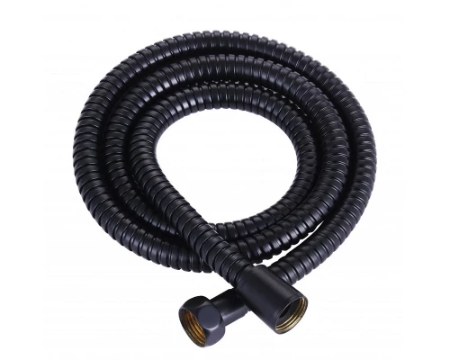 Душевой шланг Cezares 2 м, черный матовый, CZR-FMM-200-NOP