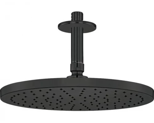 Верхний душ E.C.A Myra, 25,5x25,5 см, черный матовый, 102145033C1EX