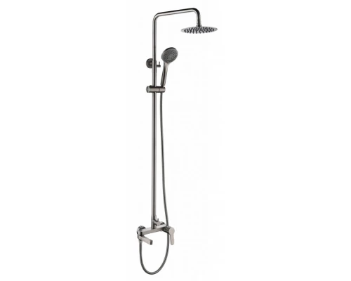 Душевая колонна BelBagno Delta DEL-VSCM-IN с поворотным изливом, сатин