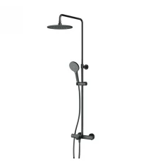 Душевая стойка Am.Pm Like F0780522 черная термостатическая